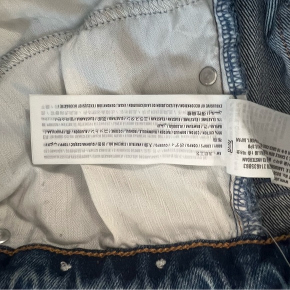 EUC Abercrombie & Fitch The '90s Relaxed Jean High Rise Size 29/8L - Picture 10 of 14